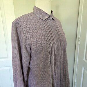 Ines De La Fressange Uniqlo Women's Button Up Cotton Shirt Size M